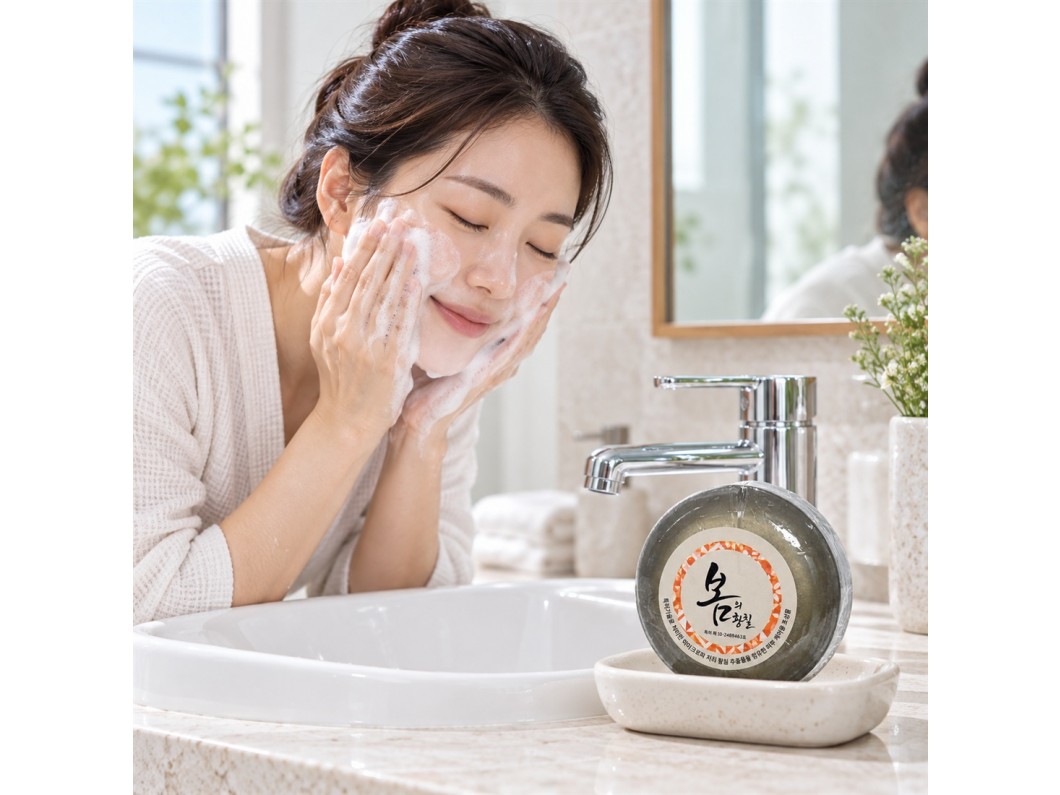 황칠 숯비누 100g